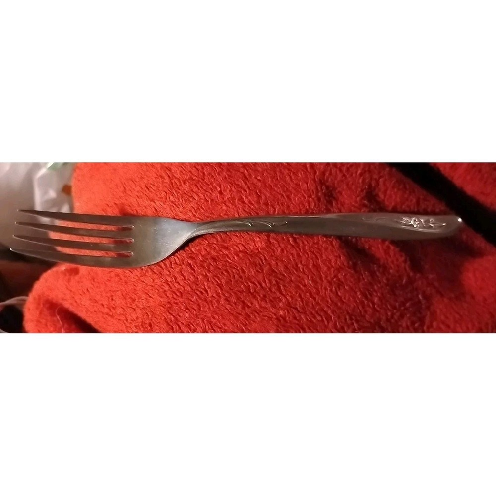 Vtg Salad Fork MCM Oneida MIDSUMMER Stainless Steel silverware discont'd 1 pc